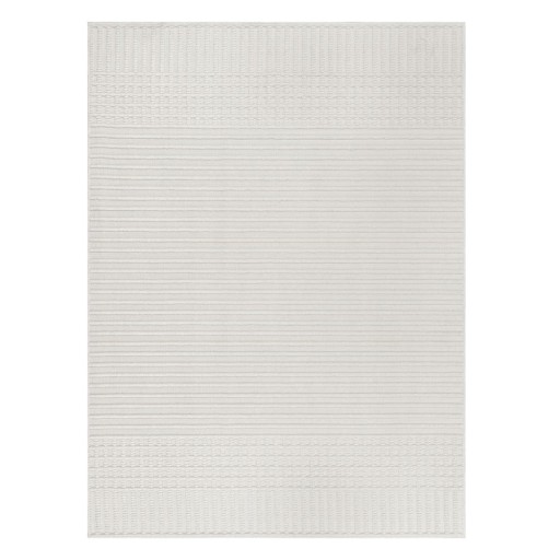 Covor alb lavabil din janilie 120x160 cm Elton – Flair Rugs