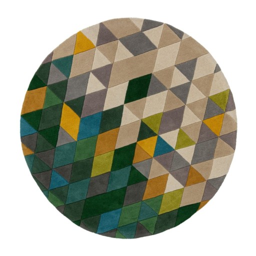 Covor din lână Flair Rugs Prism, ⌀ 160 cm