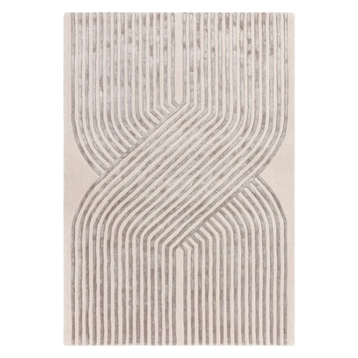 Covor crem handmade din amestesc de lână 160x230 cm Matrix – Asiatic Carpets