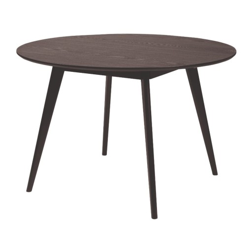 Masă de dining Rowico YuRAi , ∅ 115 cm, negru