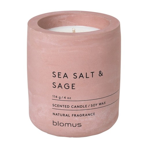 Lumânare parfumată din ceară de soia timp de ardere 24 h Fraga: Sea Salt and Sage – Blomus