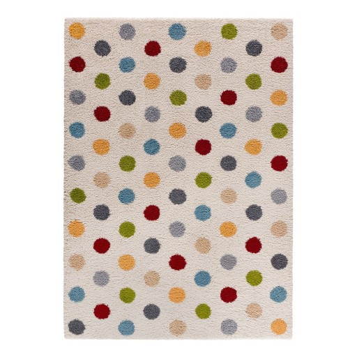 Covor crem 80x150 cm Norge Dots – Universal