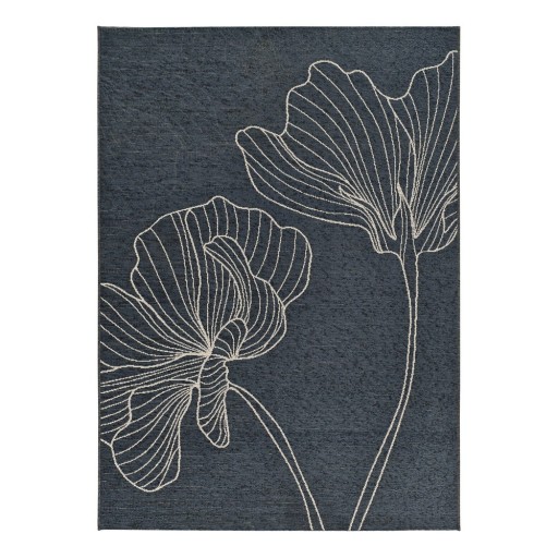 Covor de exterior gri antracit 129x190 cm Velvet Gris – Universal