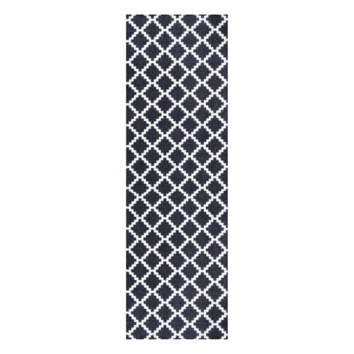 Covor tip traversă Zala Living Elegance, 50 x 150 cm, negru-alb