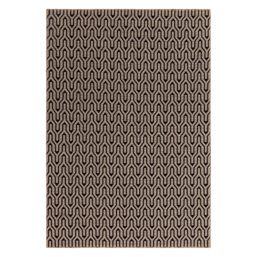 Covor negru/bej 160x230 cm Global – Asiatic Carpets