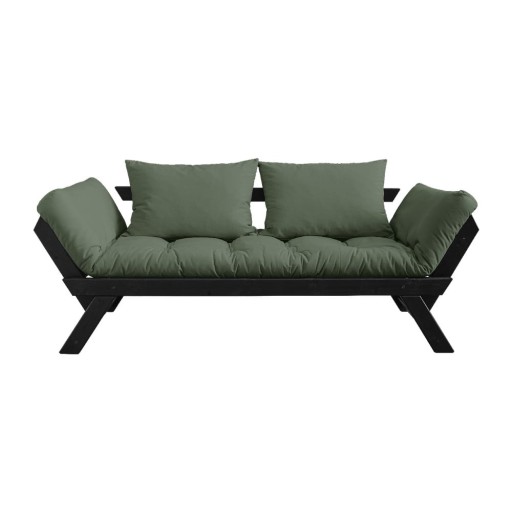 Canapea variabilă KARUP Design Bebop Black, verde