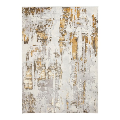 Covor gri/auriu 220x160 cm Apollo - Think Rugs