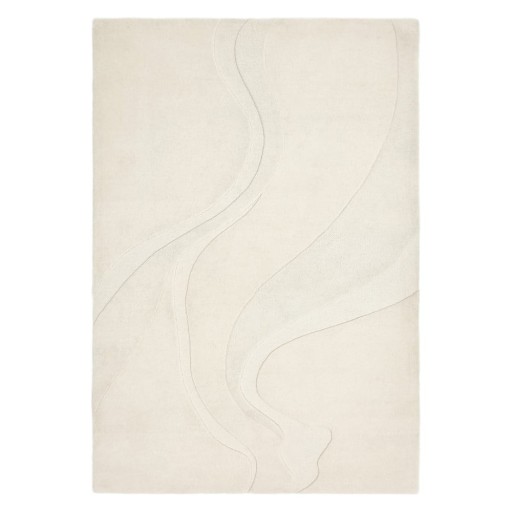 Covor alb din lână 200x290 cm Olsen – Asiatic Carpets