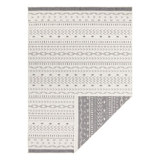 Covor adecvat pentru exterior NORTHRUGS Twin Supreme Mismo, 150 x 80 cm, gri-crem