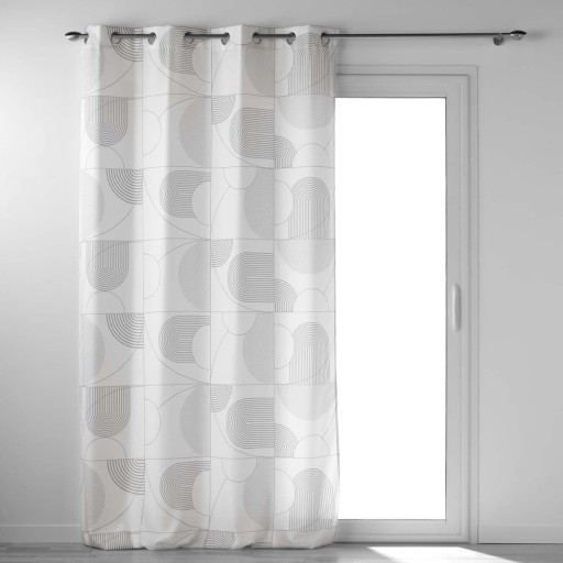 Draperie albă 140x280 cm Esquisse – douceur d'intérieur