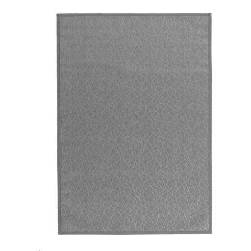 Covor gri deschis din PVC 140x200 cm Geo Silver – Casa Selección