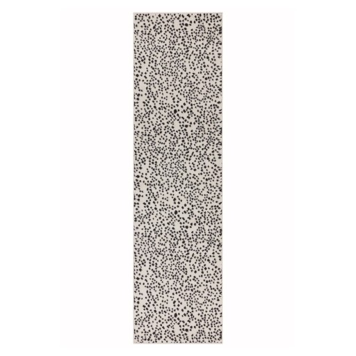 Covor negru-alb tip traversă 66x240 cm Muse – Asiatic Carpets